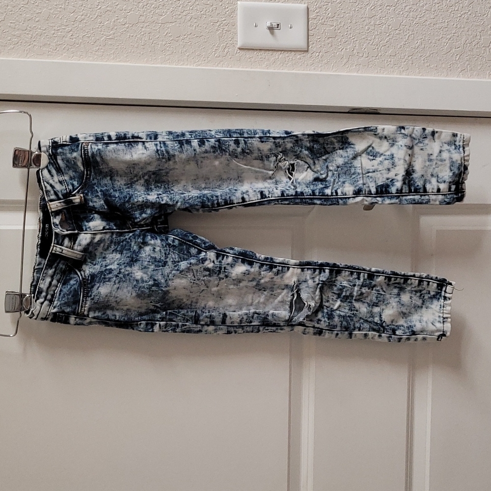 Joe's Acid wash semi distressed jeans size 7